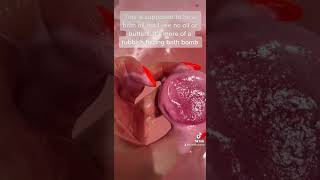 Lush floating love island bath oil review / demo #lush #fyp #selfcare #valentines #bathbomb #review