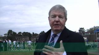 2,012 Surrey school children create giant Olympic logo