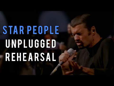 George Michael - Star People (Unplugged Rehearsal 1996)