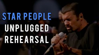 George Michael - Star People (Unplugged Rehearsal 1996)