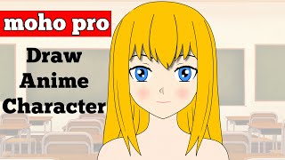 Moho Pro: How to Draw Anime Characters - Step by Step Tutorial