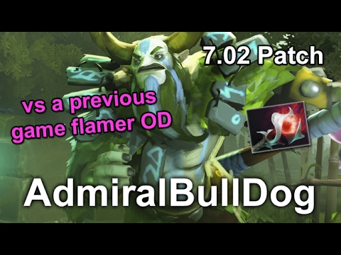 AdmiralBullDog Nature Prophet Mid | vs OD who previusly flamed | 7.02 Full Game