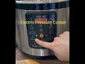 How To Use An Electric Pressure Cooker