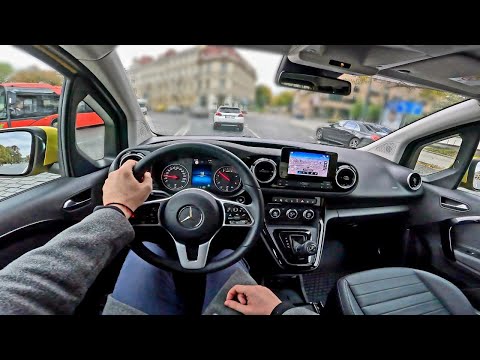 Thumbnail for 2022 Mercedes Benz T-class 180d [ 1.5l diesel 116hp ] | POV Test Drive - part 3 by SEAT, Mercedes-Benz, Car