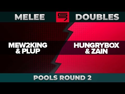 Mew2King/Plup vs Hungrybox/Zain - Pools R2 Winners Finals: Melee Doubles - Genesis 7