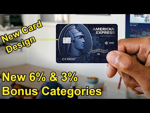 Amex Blue Cash Preferred UPDATES: New 6% and 3% Bonus Categories