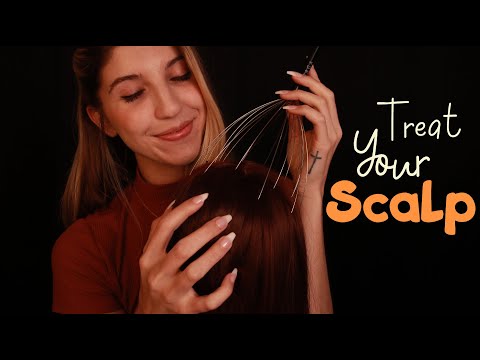 ASMR Heavenly Scalp Massage w/ Gentle Whispers 💆 Perfect Headache Relief ~