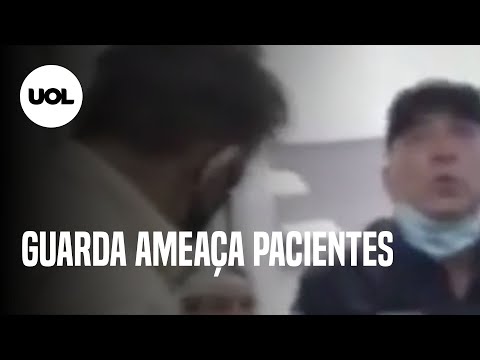 Guarda municipal ameaça pacientes após confusão por máscara em UPA na Praia Grande (SP)