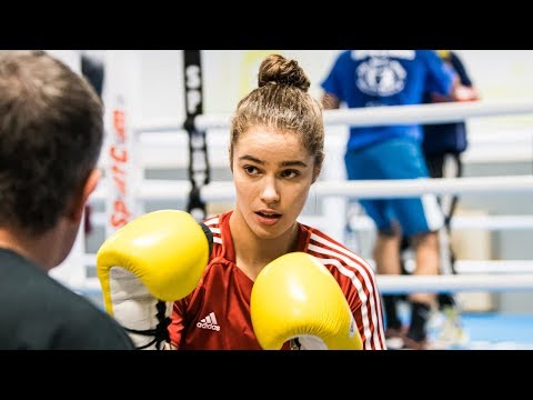 Junge Boxerin mit Olympia-Ambitionen: Stefanie von Berge