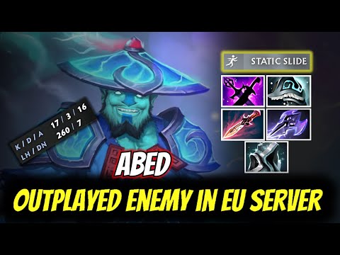 How Abed OUTPLAYED the Enemy with UNSTOPPABLE Storm Spirit in EU Server! | Dota 2 Pro Highlights.
