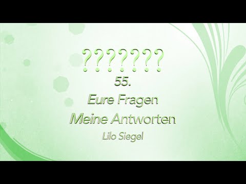 55. Eure Fragen - Meine Antworten Thema: Hemd-Bluse Fertigungsschritte  - Lilo Siegel