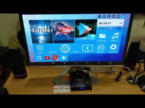 ANDROID TV BOX H96 MAX H2 4GB RAM, 64GB ROM WiFi BT4.0