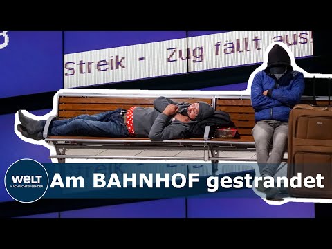BAHNSTREIK sorgt für CHAOS: Frust mit Verständnis – Bahnreisende und Pendler an Bahnhöfen gestrandet