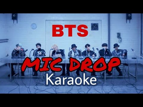 BTS – MIC Drop (Steve Aoki Remix) [KARAOKE + ROMANIZED LYRICS]