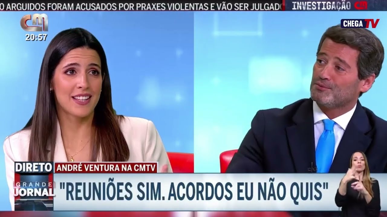 Recusei um acordo com o Governo porque o CHEGA não faz acordos secretos