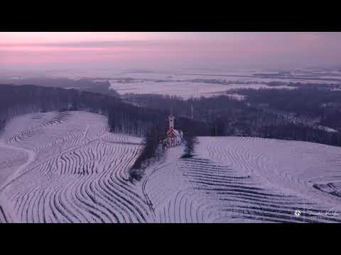 Zimska idila v Zavrču, občina Zavrč