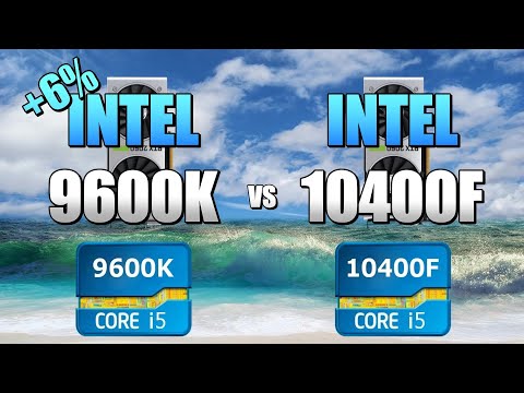 9600K vs 10400F - 2060S 💥 CSGO 💥 Fortnite 💥 PUBG 💥 GTAV 💥 Overwatch.
