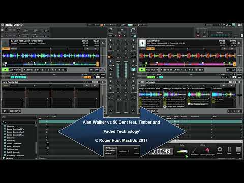 Alan Walker vs 50 Cent feat. Timberland   Faded Technology  Roger Hunt MashUp 2017