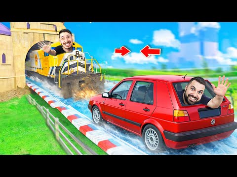 OVO JE NAJOPASNIJA FACE TO FACE TROLL TRKA U GTA 5!