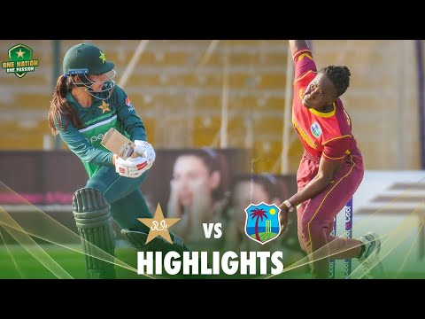 Full Highlights | Cool & Cool Pakistan Women vs West Indies Women | 1st ODI | PCB | MA2T