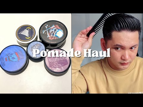 SHOPEE HAUL! High Quality Pomades for Best Hairstyles