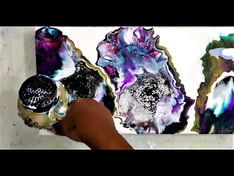 (#69) SHELEEART BLOOM TECHNIQUE~American Floetrol~Art Therapy~Contemporary Art