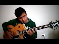The shadow of your smile - Barney Kessel (transcription)