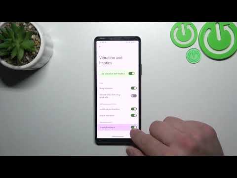 How to Manage Touch Vibrations on SONY Xperia 10 V