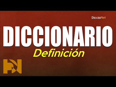 Diccionario - Definición