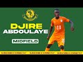 Djire Abdoulaye skills | Midfield | Cote D'Ivoire | kusajiliwa Yanga Sc #yangasc #soccer