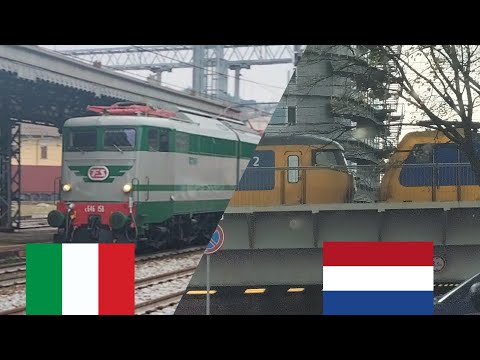 TRENI TRA ITALIA E PAESI BASSI! 🇮🇹🇳🇱
