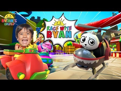 Race with Ryan Kids Racing Game with Ryan vs Daddy!!!