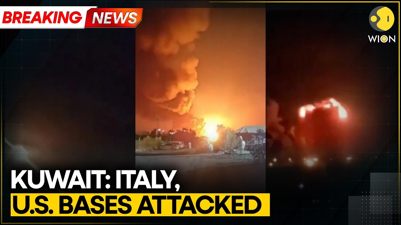 Breaking: Drone Attack on Ali Al Salem Base Destroys  Italian Aircraft | WION