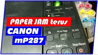 Mengatasi Printer Canon mP287 / mP258 error code E03 ☕