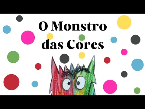O Monstro das Cores - Historinha infantil/ Livro infantil/ Historinha das emoções