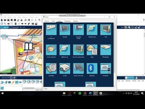 4.2.2.4 Packet Tracer - Explore the Smart Home