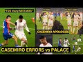 CASEMIRO can't STOP CRYING and apologized to United fans after his ERRORS vs C.Palace | Man Utd News