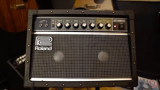 Video thumbnail for Roland JC-22 Jazz Chorus Amplifier Demo by Guitar Factory Parramatta