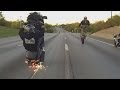 HAYABUSA Motorcycle STUNTS On Highway ...