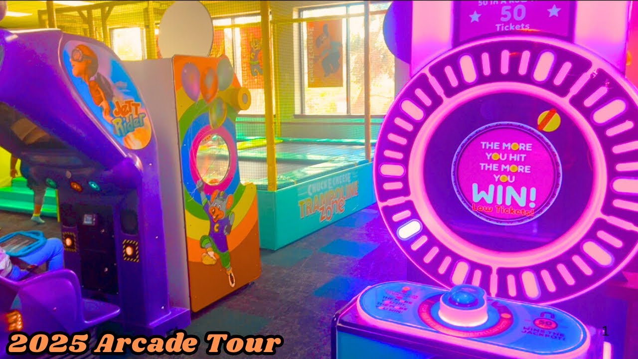 Chuck E Cheese 2025 Store Tour | Oceanside California | 4k Arcade Walkthrough