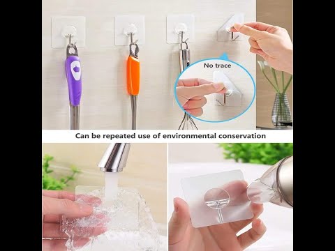 KALPAVRIKSHA Wall Sticker Hook Home Improvement, nail type sticker hook