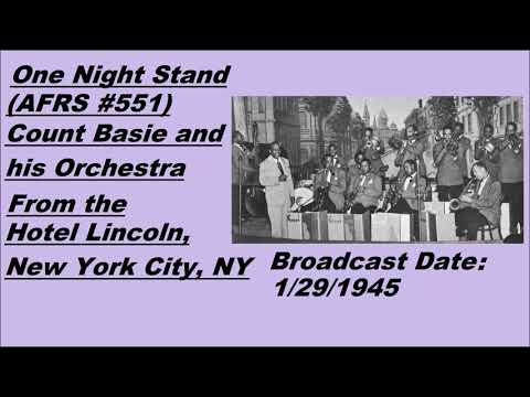 One Night Stand #551 (AFRS) - Count Basie - 1/29/1945