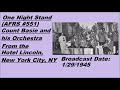 One Night Stand #551 (AFRS) - Count Basie - 1/29/1945