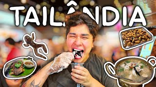 PROVANDO COMIDA DE RUA NA TAILÂNDIA