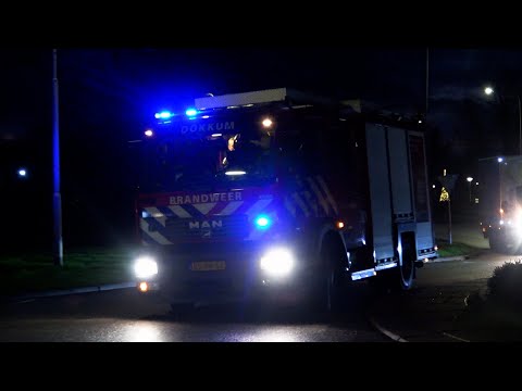 P1, Brandweer Dokkum [TS 02-4232] naar OMS Handmelding Zorgpension Dokkum Birdaarderstraatweg Dokkum