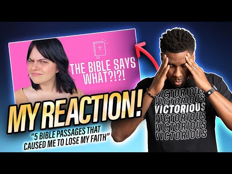 MY REACTION To Kristi Burke's "5 Bible Passages That Made Me Lose My Faith" VIRAL VIDEO!