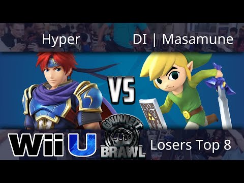 Gwinnet Brawl Sep 2017 - Hyper (Roy) vs DI | Masamune (Toon Link) - Smash 4 Losers Top 8