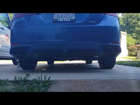 2018 CAMRY XSE V6 BORLA CATBACK