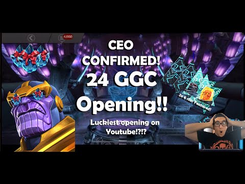 CEO Greater Gifting Crystal Opening! Plus MORE! Luckiest GGC Opening on Youtube!?!?