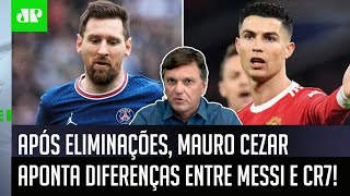 ‘O Cristiano Ronaldo não é covarde’: Mauro Cezar dá aula e aponta diferença para Messi